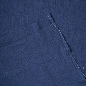 Washed Cotton Slub in Denim - Image 3