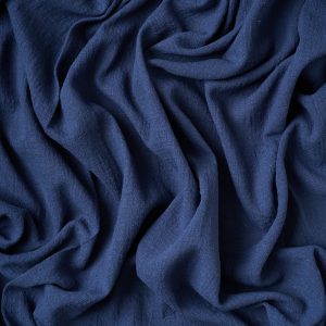 Washed Cotton Slub in Denim - Image 4