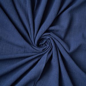 Washed Cotton Slub in Denim - Image 5