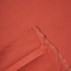 Stretch Linen/Viscose in Terracotta - Image 3