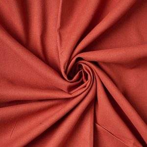 Stretch Linen/Viscose in Terracotta - Image 5