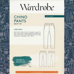Wardrobe By Me Men's Chino Pants Pattern - Image 6