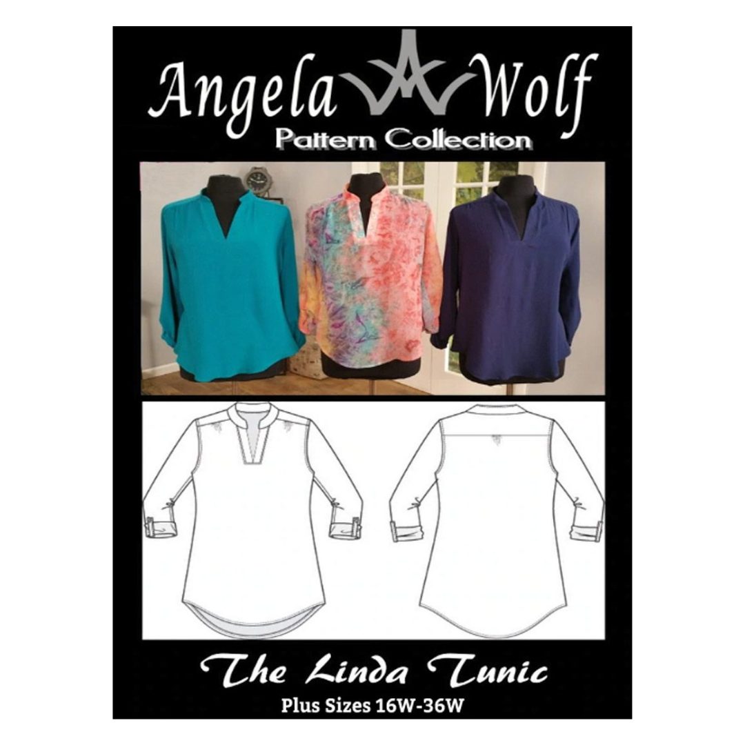 Angela Wolf Linda Tunic Plus-Sized Pattern