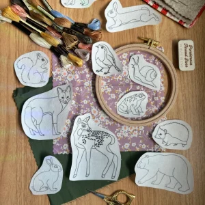 Alternative view of Peel, Stick & Stitch - Forest Critters