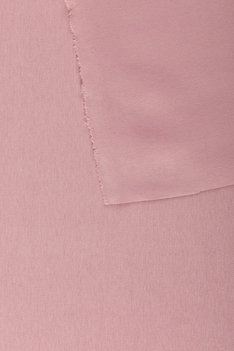 Birch Solid Interlock Knit in Woodrose