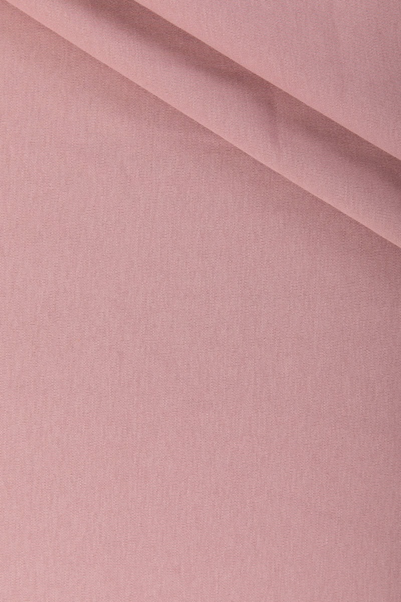 Birch Solid Interlock Knit in Woodrose