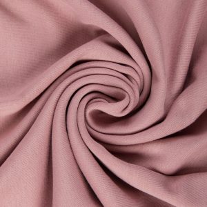 Birch Solid Interlock Knit in Woodrose