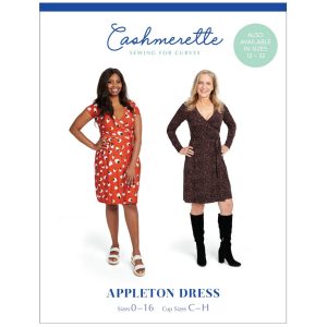 Cashmerette Appleton Dress, 0-16 and 12-32