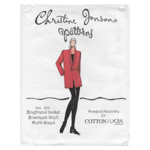 Christine Jonson #311 Boyfriend Jacket and Shell