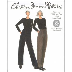 Christine Jonson #824 Taper Pant and Wide Leg Pant