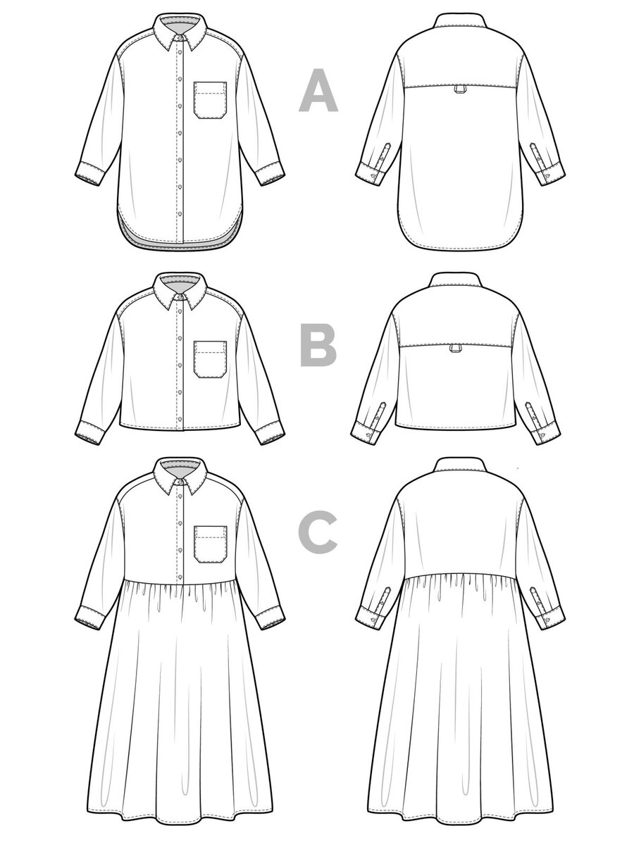 Closet Core Jenna Shirt & Shirt Dress - Image 8