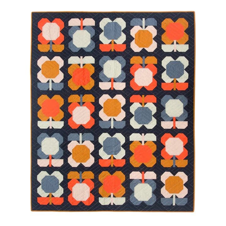 Pen + Paper Patterns - Folk Blooms Quilt Pattern - Image 5