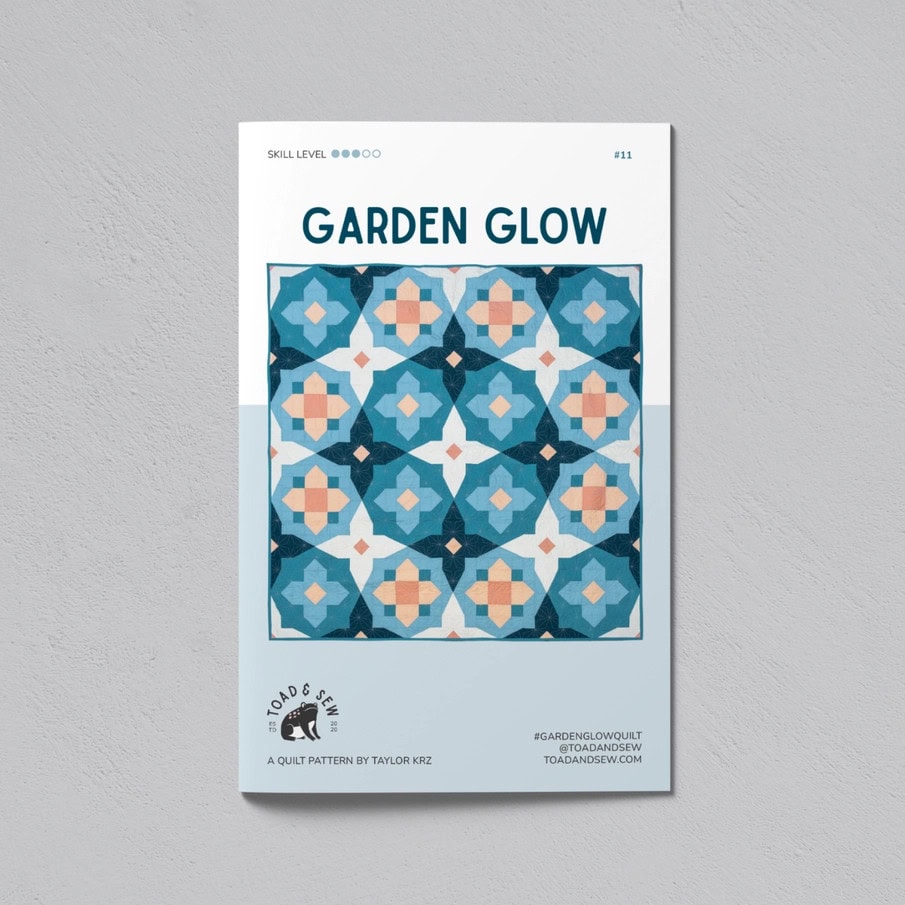 Toad & Sew - Garden Glow Quilt Pattern