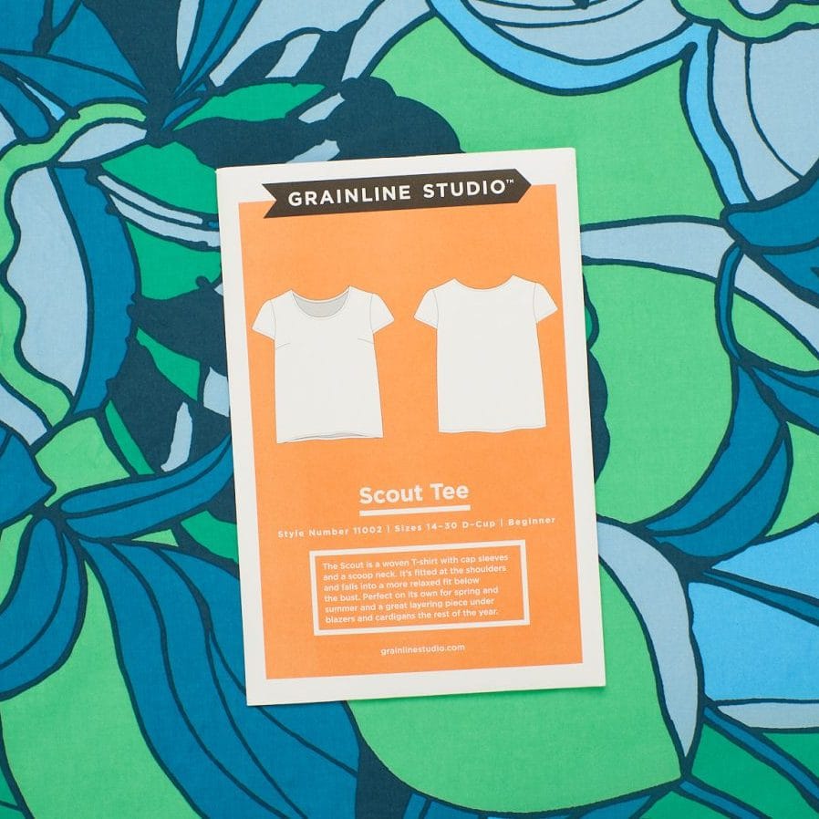Grainline Scout Tee, Sizes 0-18 & 14-30