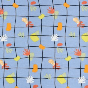 Gridscape Bamboo Terry in Periwinkle - Image 3