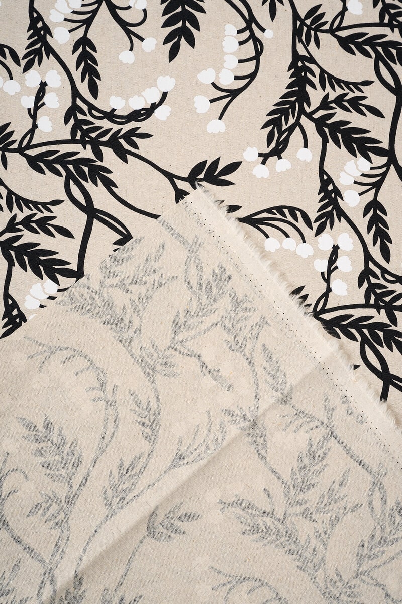 Grove Branches Cotton/Linen Canvas - Image 4
