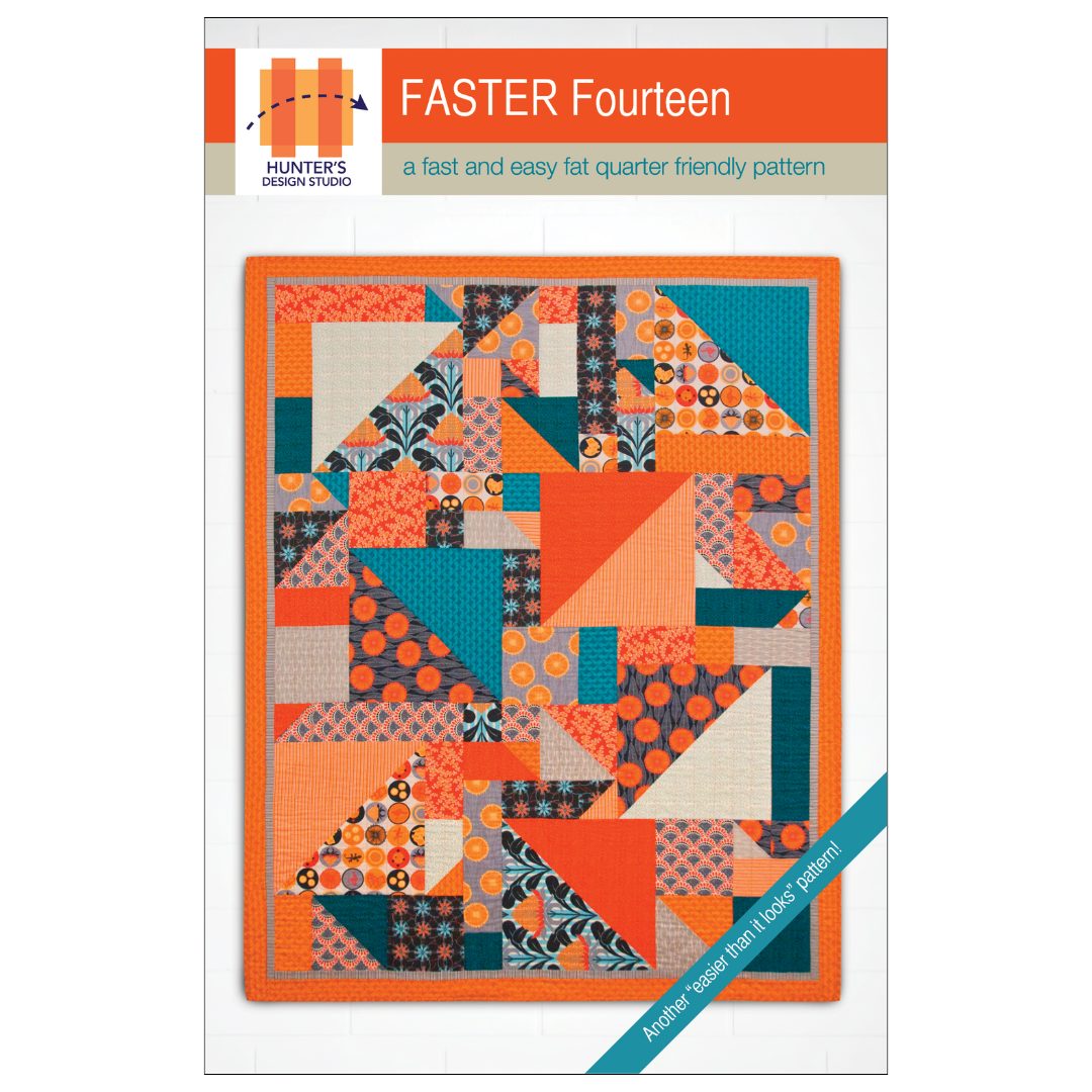 Faster Fourteen Quilt Pattern