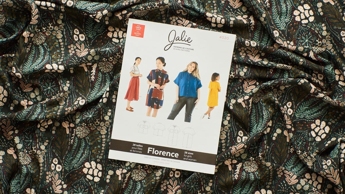 Jalie 4020 Florence Shirt and Shirtdress Pattern