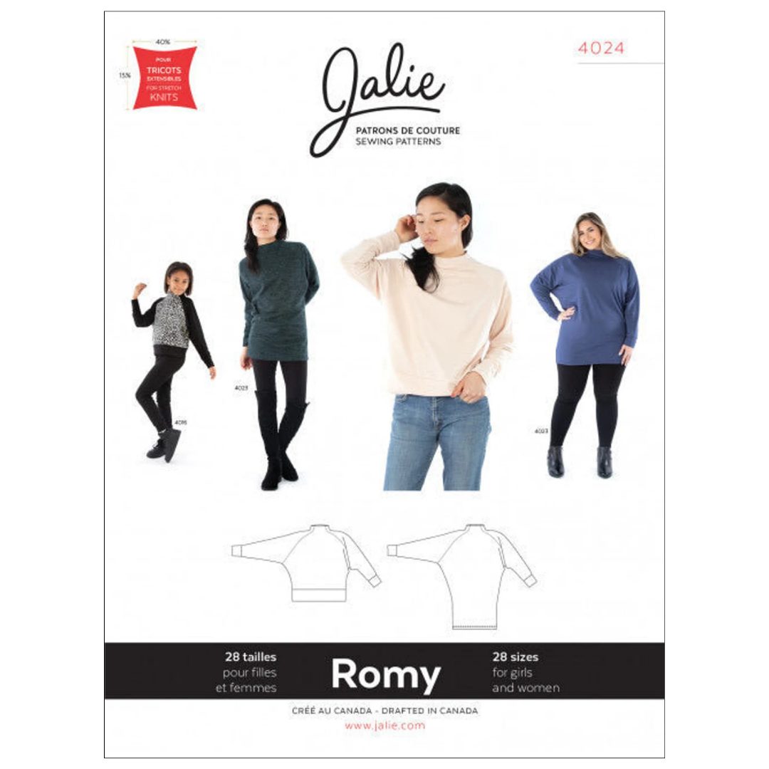 Jalie 4024 Romy Sweater and Tunic Pattern