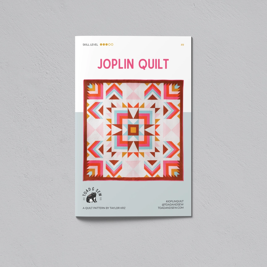 Toad & Sew - Joplin Quilt Pattern