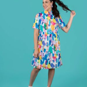 TATB Lyra Shirt Dress - Image 5