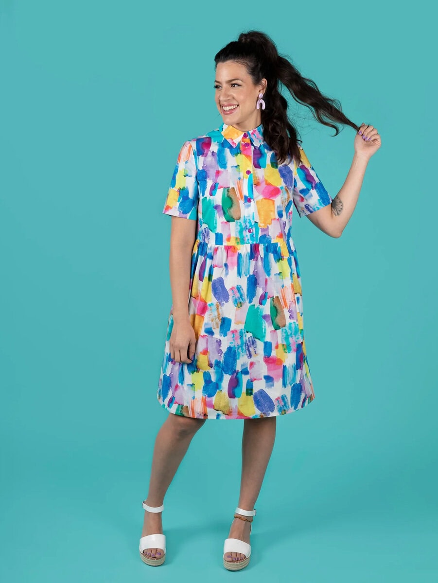 TATB Lyra Shirt Dress - Image 5