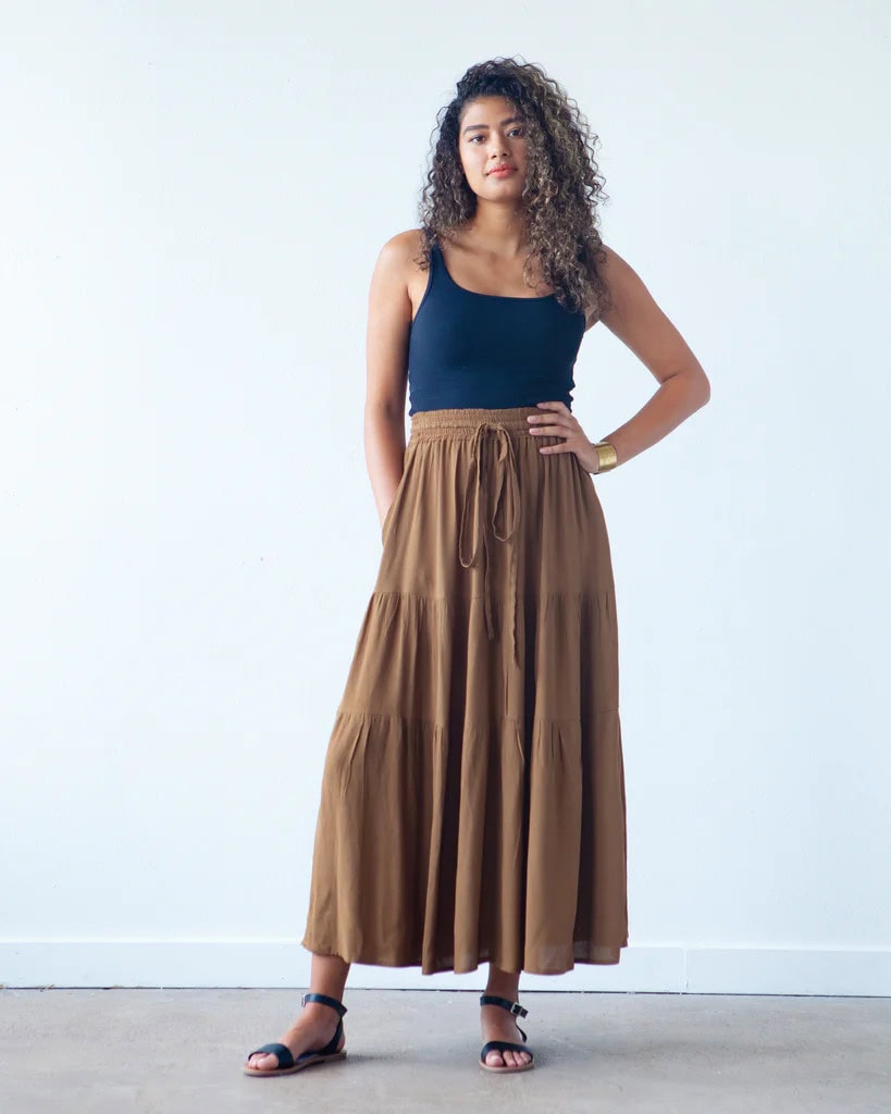 True Bias Mave Skirt Pattern - Image 6