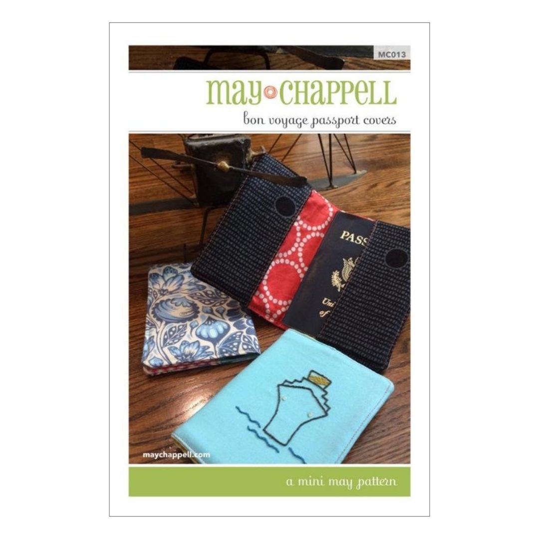 May Chappell Bon Voyage Passport Cover Pattern