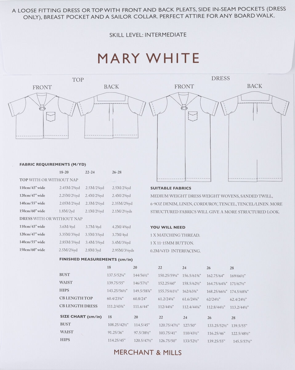 M&M Mary White Pattern - Image 6