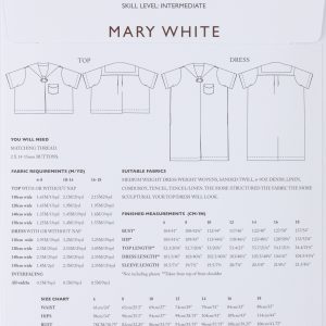 M&M Mary White Pattern - Image 7