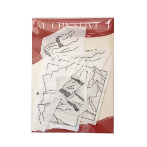 Peel, Stick & Stitch Embroidery Patterns - Mountains