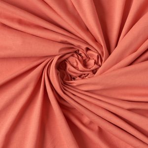 Organic Cotton Jersey in Terracotta - Image 2