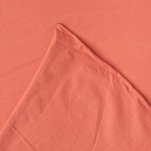 Organic Cotton Jersey in Terracotta - Image 4