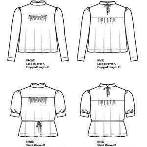 Sew House Seven Regalia Blouse (2 Sizes Available) - Image 4