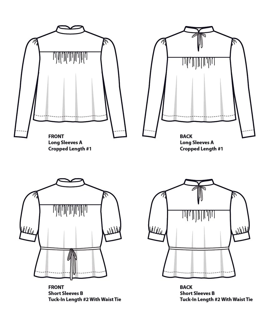 Sew House Seven Regalia Blouse (2 Sizes Available) - Image 4