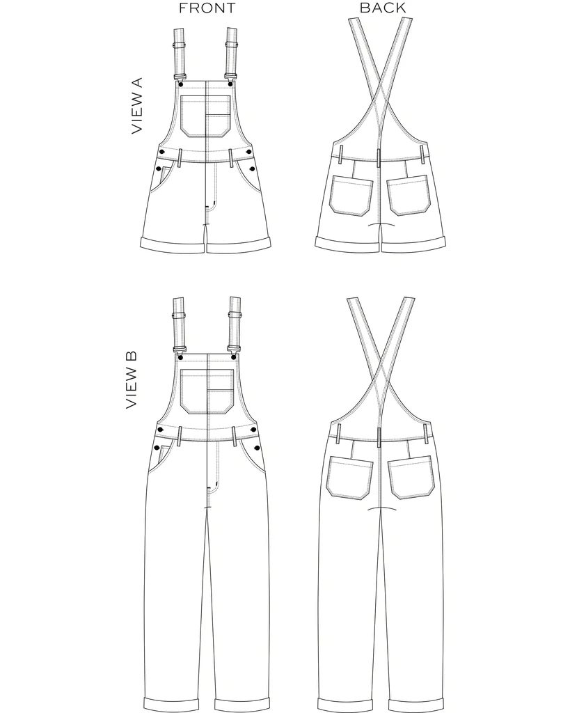 True Bias Riley Overalls - Image 3
