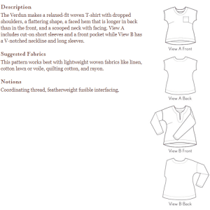 Liesl + Co. Verdun Woven T-Shirt - Image 6