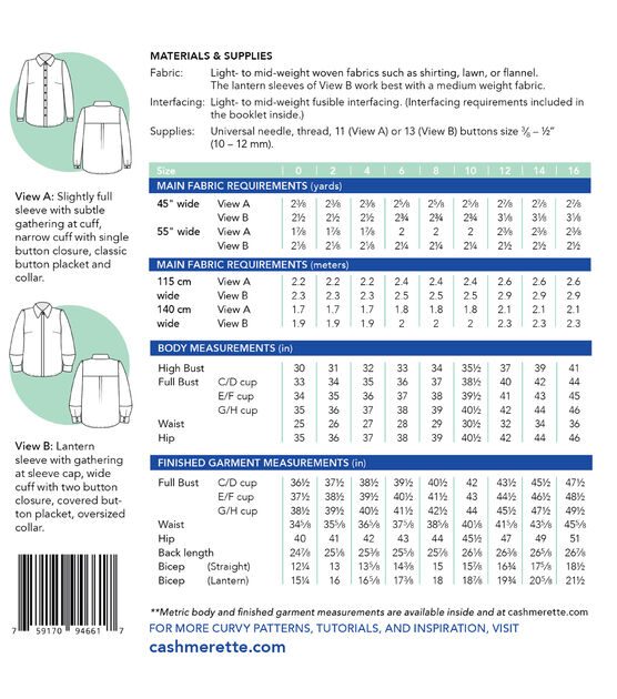 Cashmerette Vernon Shirt - Image 7
