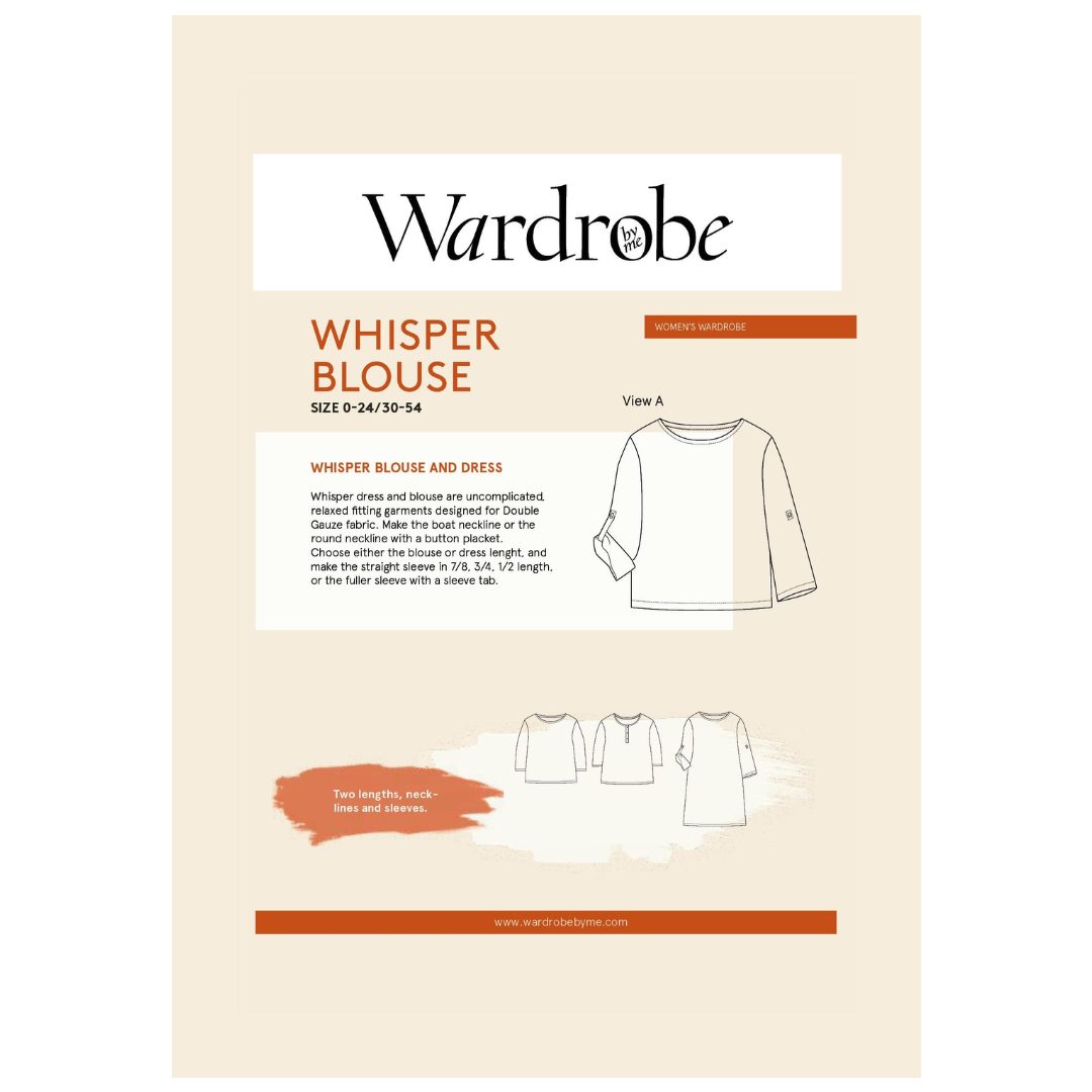 Wardrobe By Me Whisper Blouse Pattern